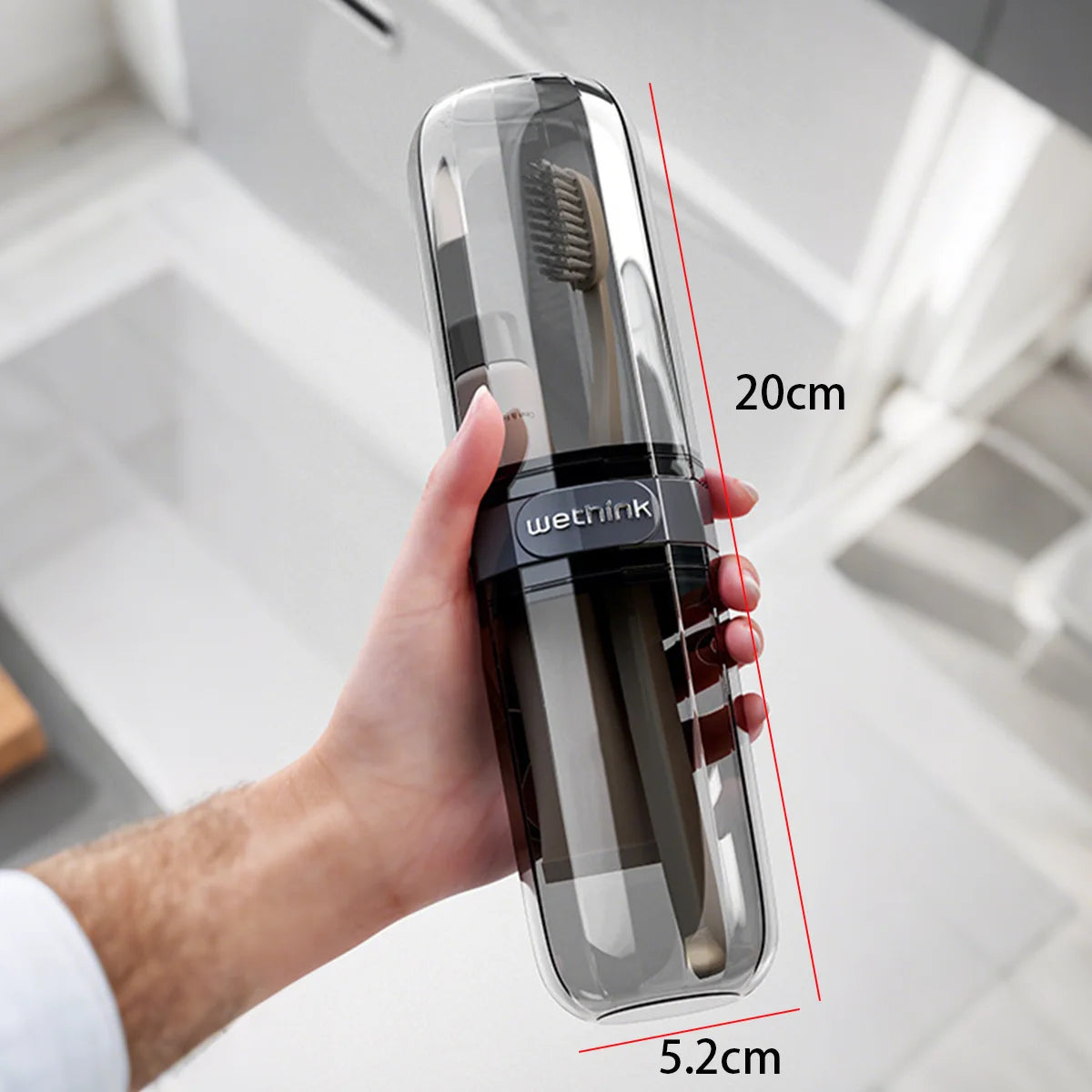 Toothbrush/Toothpaste Protect Holder case