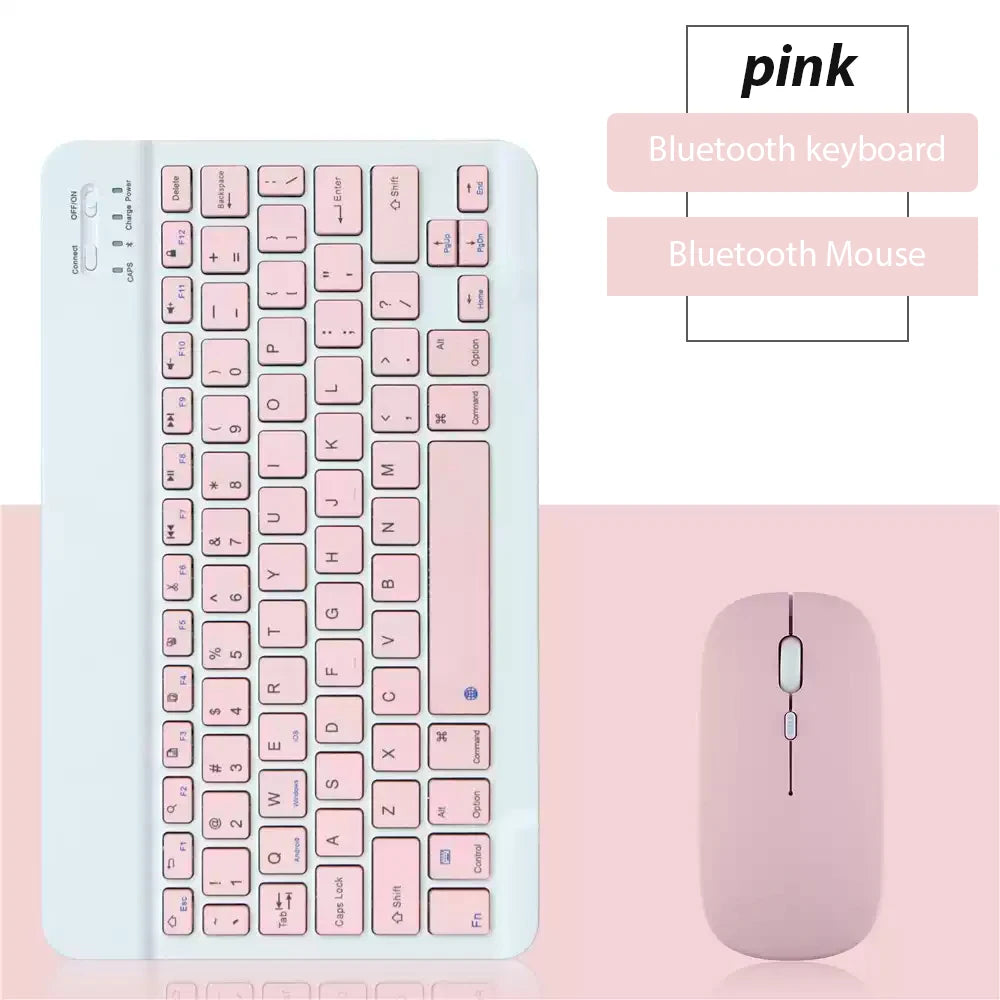 Bluetooth Keyboard And Mini Mouse Bluetooth for Ipad/tablets