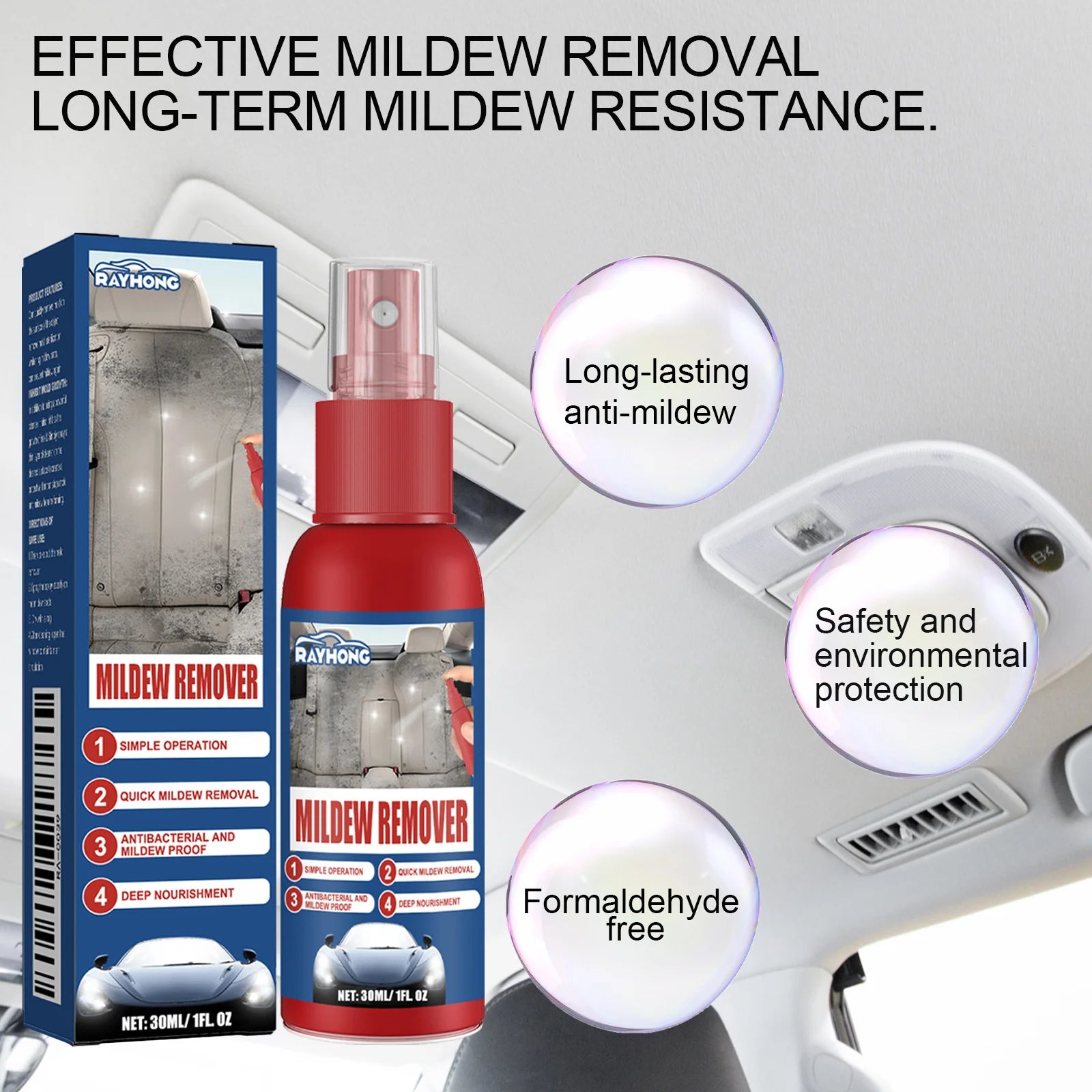Leather Seat  Mold Remover