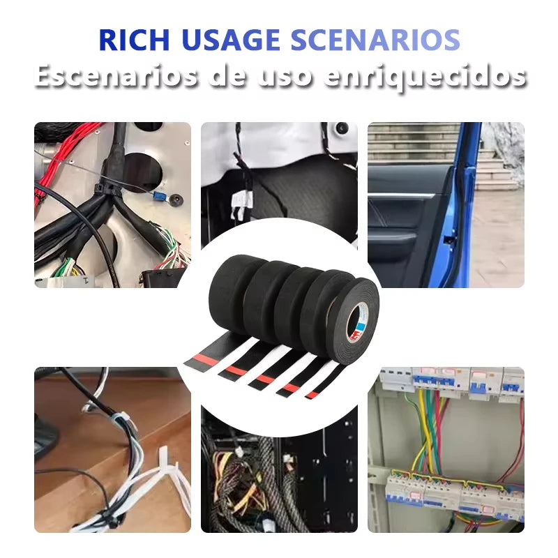 High Temperature Wire Harness Cloth Tape Automotive