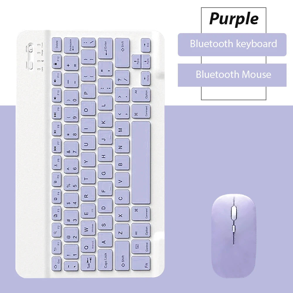 Bluetooth Keyboard And Mini Mouse Bluetooth for Ipad/tablets